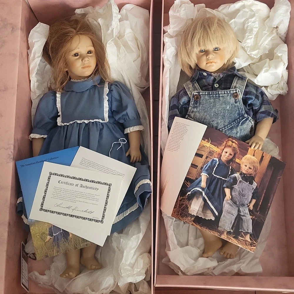 Puppen Kinder The American Heartland Collection Toni & Timmi